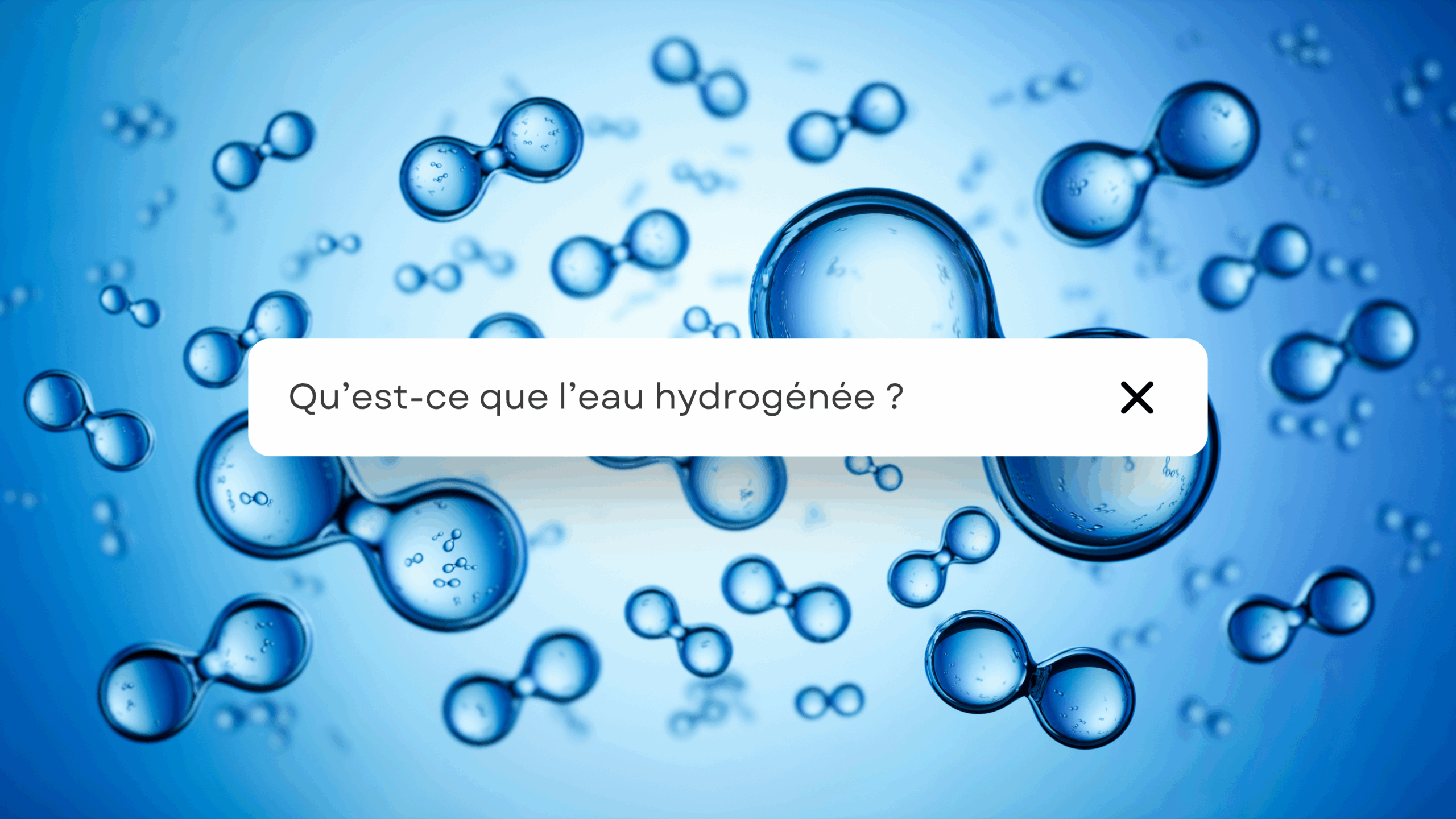 eau hydrogénée